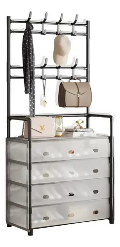 Perchero Organizador 5 Niveles Con Tapa